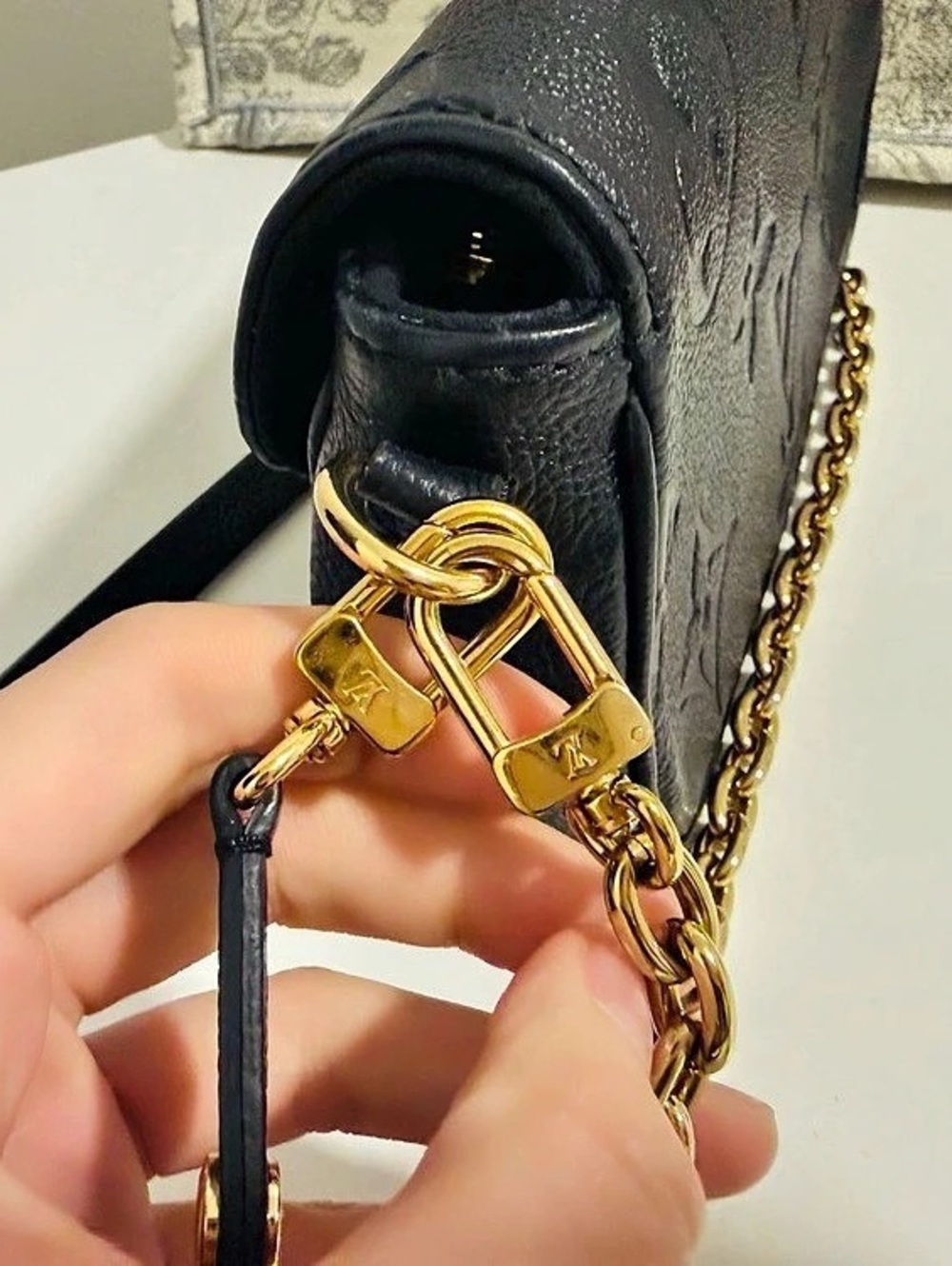 Louis Vuitton Pochette Felicie Black Shoulder Bag